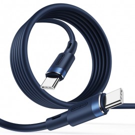 JOYROOM S-1230N9 3A Type-C / USB-C to Type-C / USB-C Liquid Silicone Fast Charging Data Cable, Length:1.2m