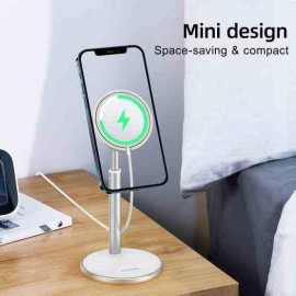 JR-A52 vertical magnetic wireless charging stand silver JR-A52 vertical magnetic wireless charging stand silver