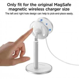JR-A52 vertical magnetic wireless charging stand silver JR-A52 vertical magnetic wireless charging stand silver