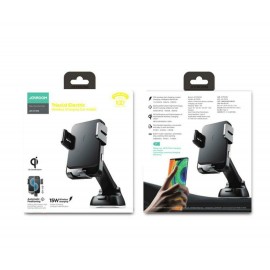 JR-ZS219 Three-axis electric wireless charging car holder (dashboard)Black JR-ZS219 Three-axis electric wireless charging car holder (dashboard)Black
