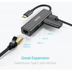 CHOETECH USB-C HUB With Ethernet & USB 3.0 x 3 HUB-U02 With 6 Month Warranty