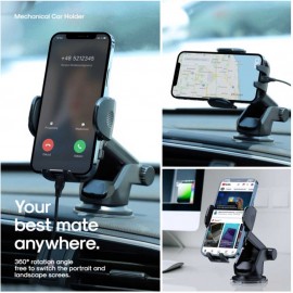 JR-ZS259 Mechanical car phone holder-Cup version-Black JR-ZS259 Mechanical car phone holder-Cup version-Black