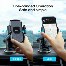 JR-ZS259 Mechanical car phone holder-Cup version-Black JR-ZS259 Mechanical car phone holder-Cup version-Black