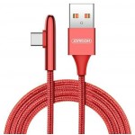 JOYROOM S-M98K 3A USB-C / Type-C Bullet Shape Quick Charging + Transmission Nylon Braided Data Cable 1.2m JOYROOM S-M98K 3A USB-C / Type-C Bullet Shape Quick Charging + Transmission Nylon Braided Data Cable 1.2m
