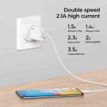 JOYROOM L-1A101 2.1A Mini USB Port Fast Charger, Plug UK Plug