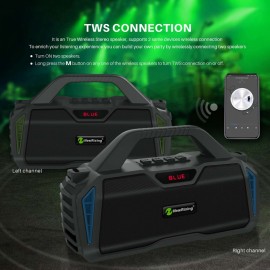 Newrixing NR-6011m Portable Bluetooth Speaker Usb Speakers Subwoofer Loudspeaker