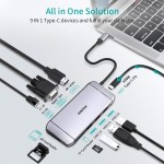 CHOETECH 9-In-1 USB-C Multi Port Adapter HUB-M15 With 6 Month Warranty CHOETECH 9-In-1 USB-C Multi Port Adapter HUB-M15 With 6 Month Warranty