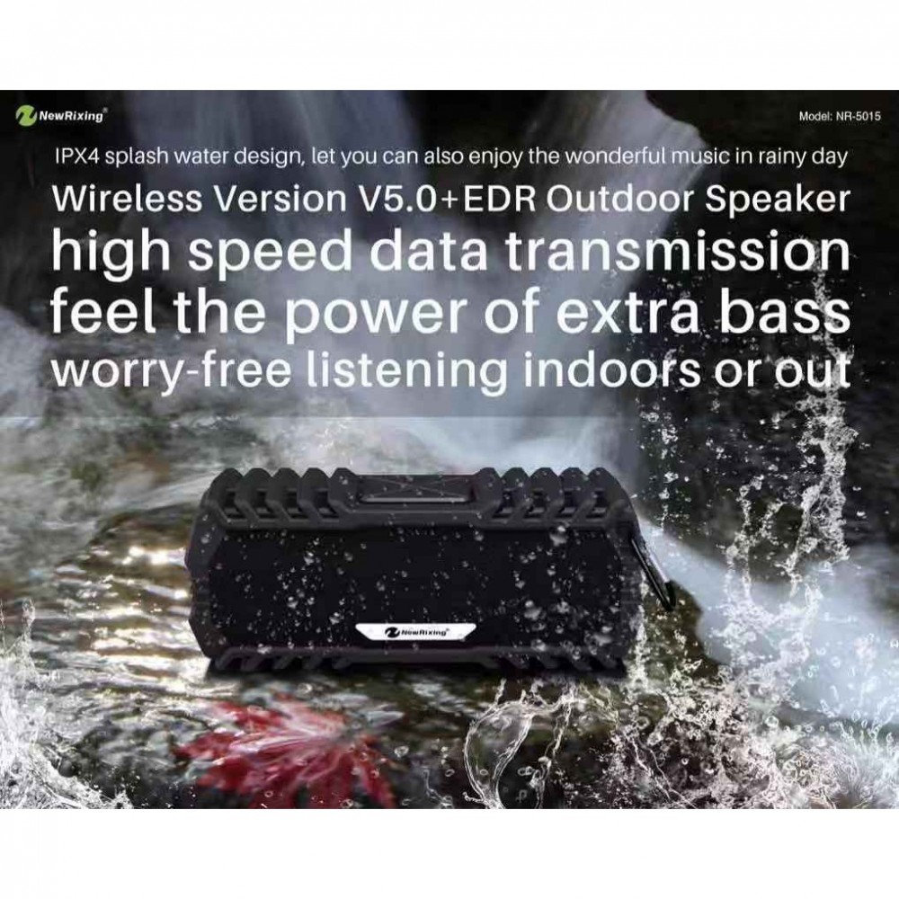 New Rixing Nr-5015 Ipx4 Splash Waterproof New Rixing Nr-5015 Ipx4 Splash Waterproof