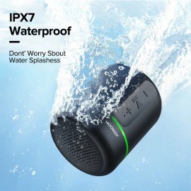 JOYROOM JR-ML02 Bluetooth 5.0 Waterproof Mini Wireless Bluetooth Speaker JOYROOM JR-ML02 Bluetooth 5.0 Waterproof Mini Wireless Bluetooth Speaker
