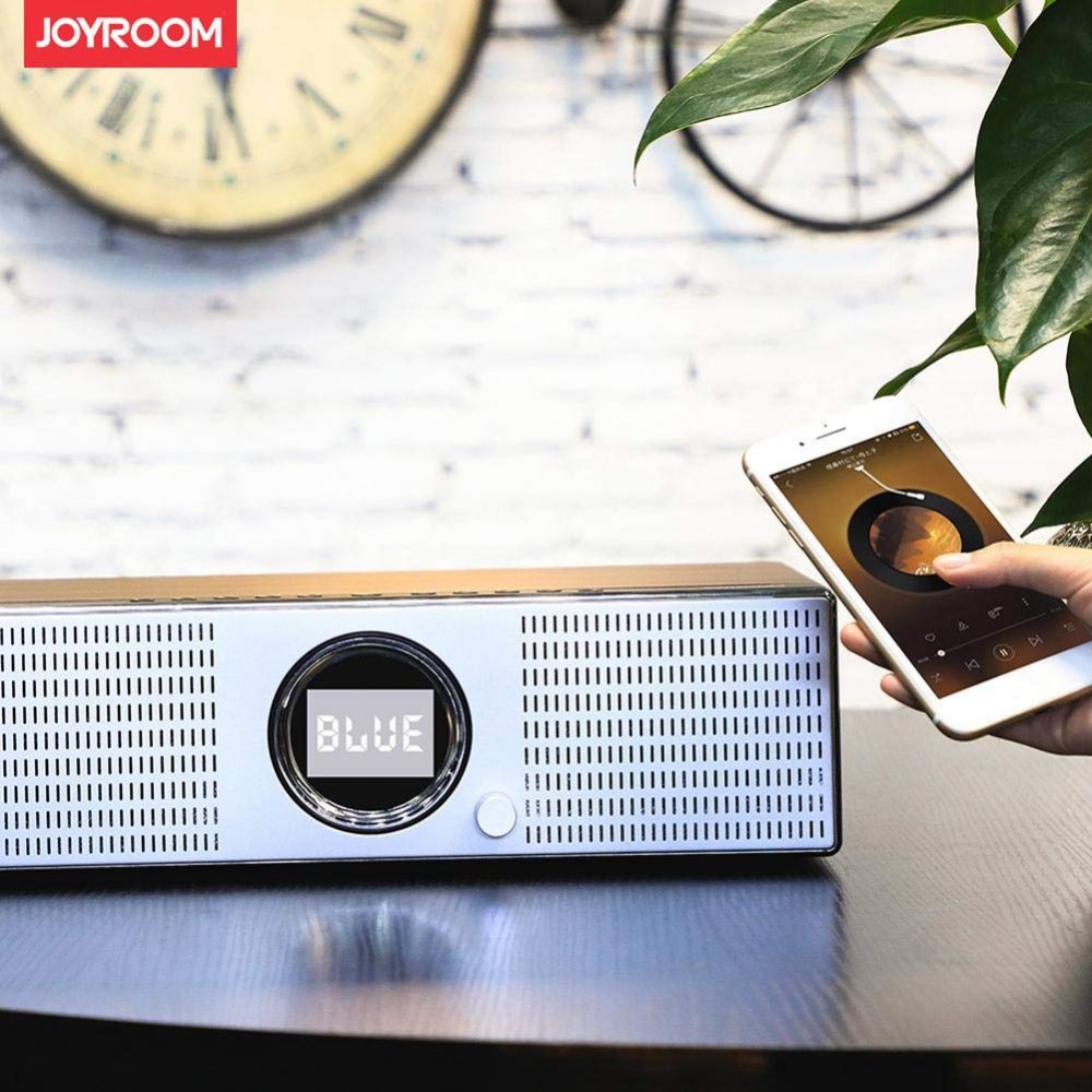 JOYROOM JR-M20 Bluetooth Speaker USB Port FM Radio MP3 Player Alarm Clock JOYROOM JR-M20 Bluetooth Speaker USB Port FM Radio MP3 Player Alarm Clock