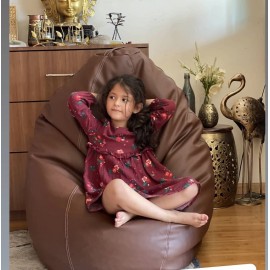 Fumo Classic Leather Bean Bag - 3xl