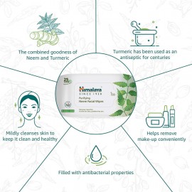 Himalaya Purifying Neem Facial Wipes - 25 Wipes Himalaya Purifying Neem Facial Wipes - 25 Wipes