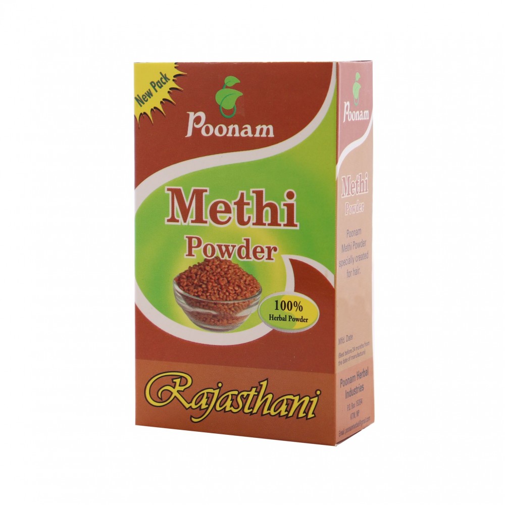 Poonam Methi Powder For Shiny Hair - 50 Gms