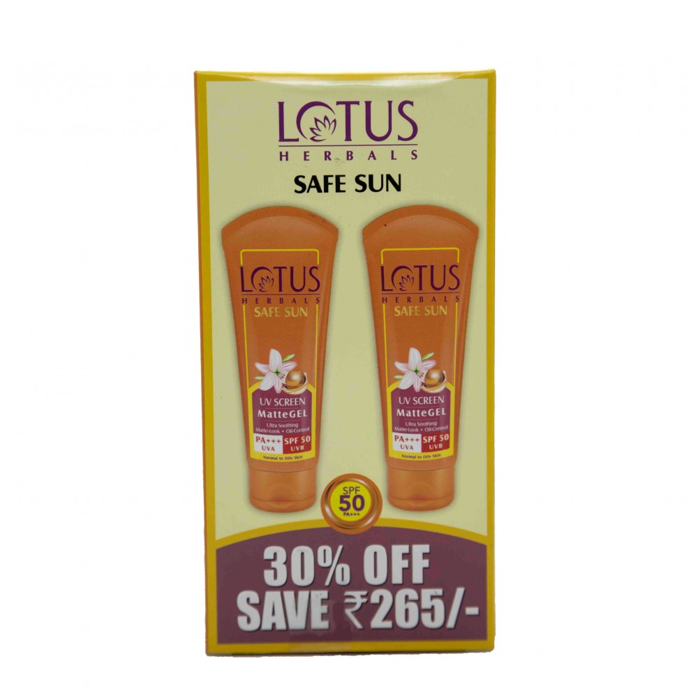 Safesun Mattegel Combo Pack spf-50