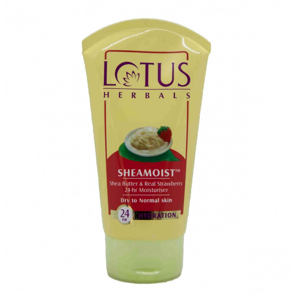 SHEAMOIST Shea Butter & Real Strawberry 24hr Moisturiser -120gm SHEAMOIST Shea Butter & Real Strawberry 24hr Moisturiser -120gm