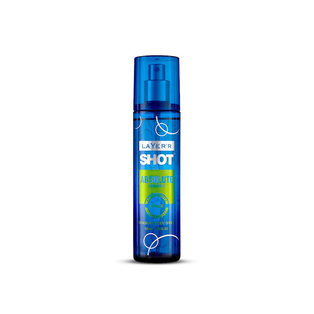 LAYER'R Shot Absolute Series Craze Body Spray - 135ml For Men LAYER'R Shot Absolute Series Craze Body Spray - 135ml For Men