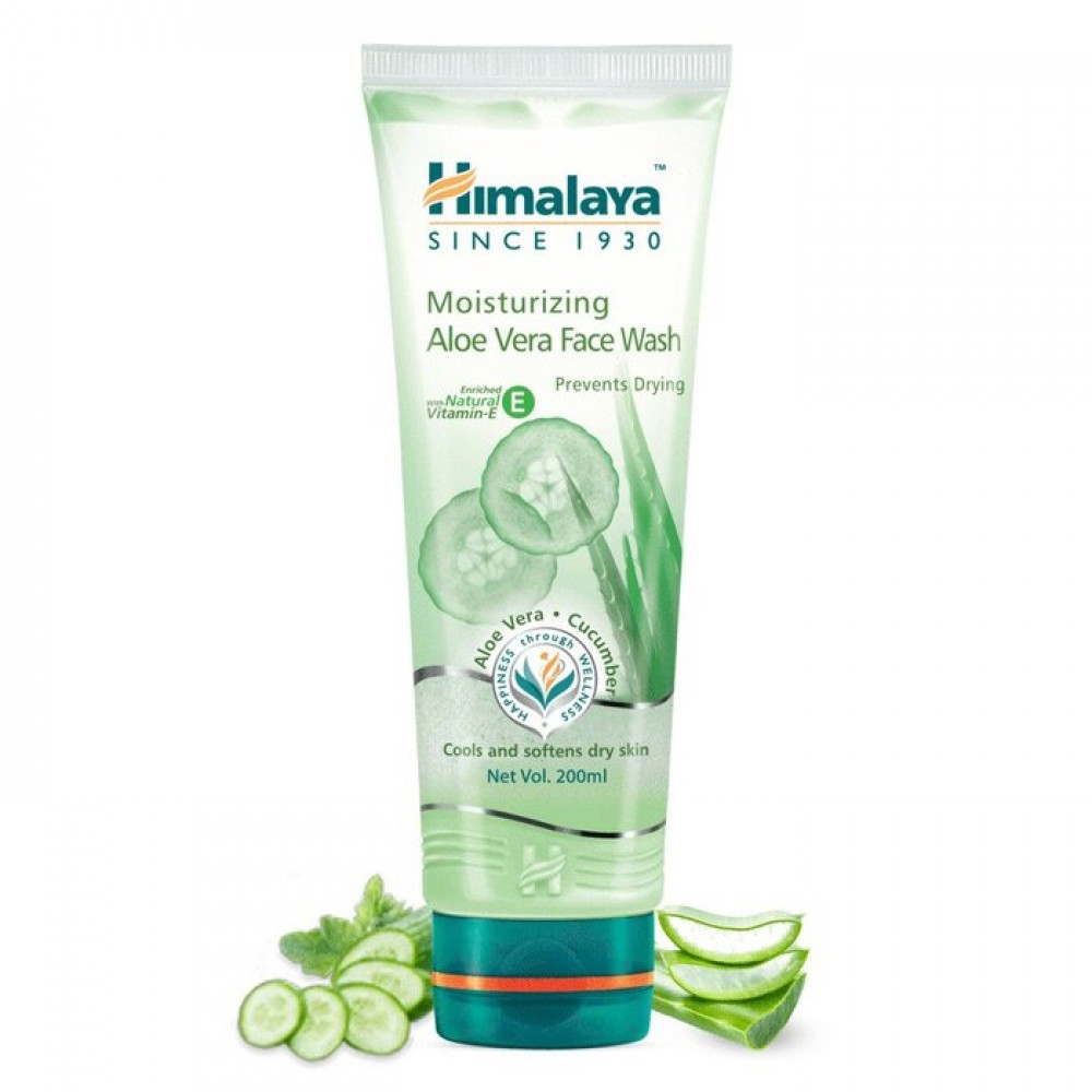 Himalaya Moisturizing Aloe Vera Face Wash - 200ml Himalaya Moisturizing Aloe Vera Face Wash - 200ml
