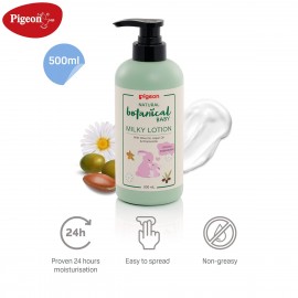 Pigeon Natural Botanical Baby Milky Lotion 500ML