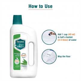 Himalaya Pure Homes Sanitizing Floor Cleaner, 1LTR - Herbal Green