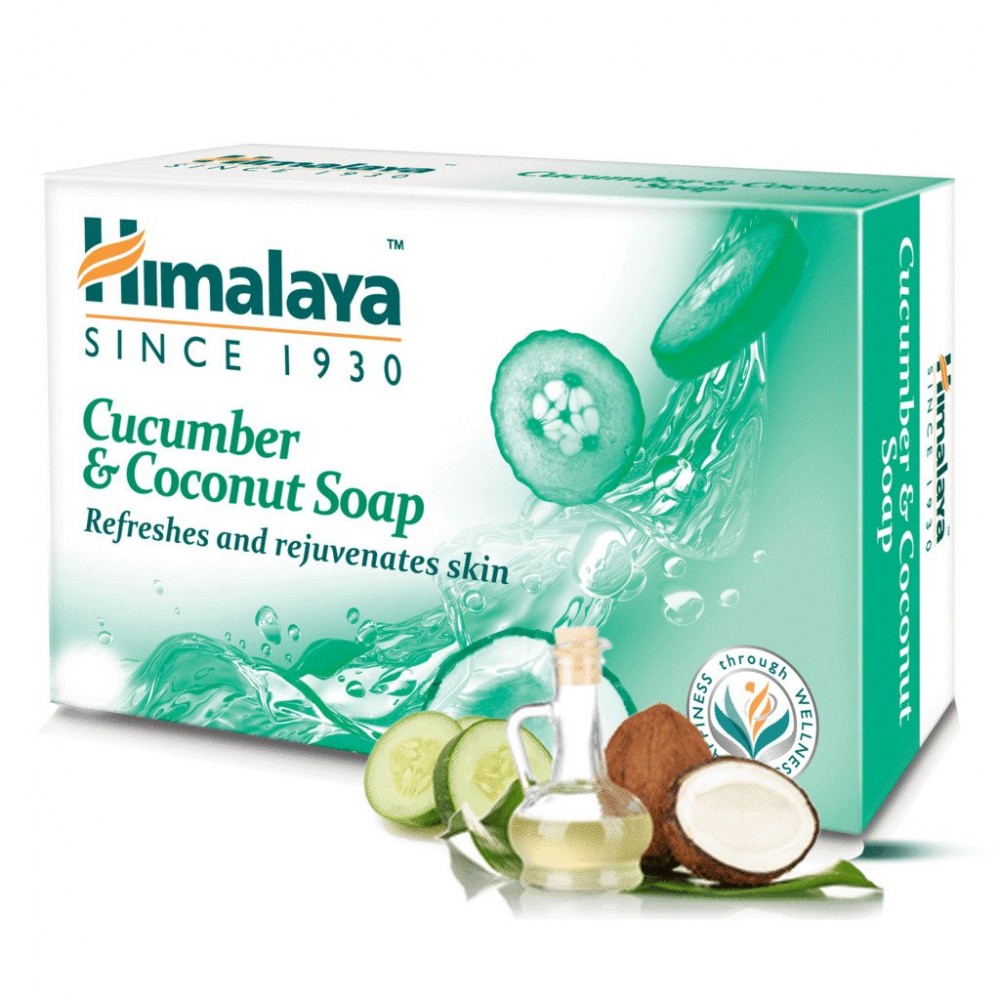 Himalaya Cucumber & Coconut Soap - 125gm Himalaya Cucumber & Coconut Soap - 125gm