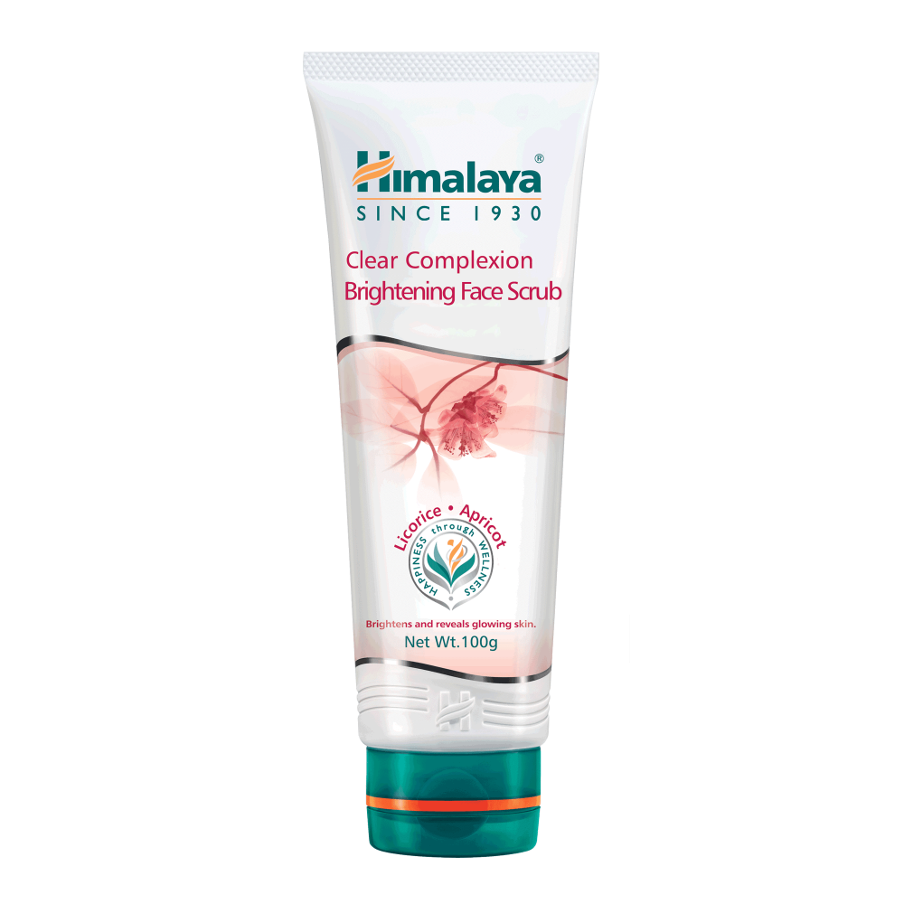 Himalaya Clear Complexion Brightening Face Scrub - 100gm Himalaya Clear Complexion Brightening Face Scrub - 100gm