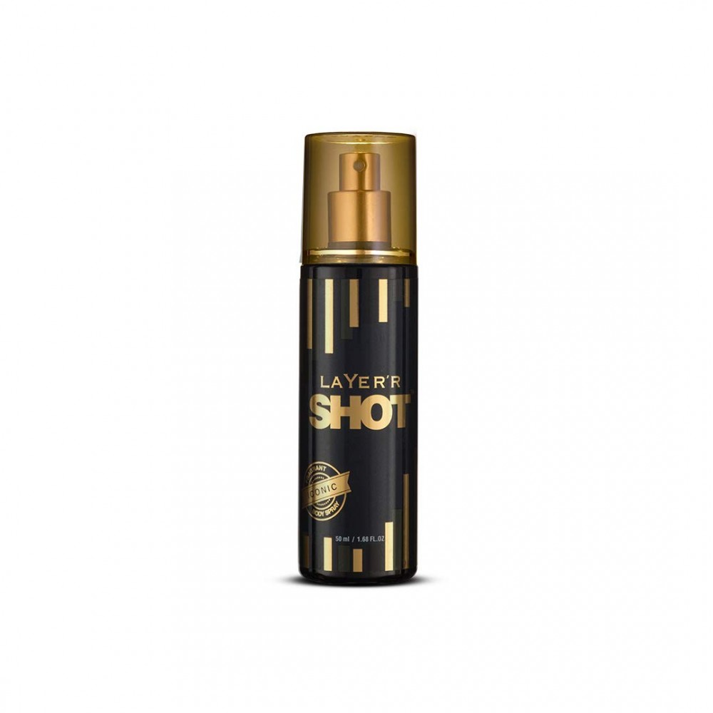 LAYER'R Shot Gold Iconic Perfume For Men - Blister 50ml LAYER'R Shot Gold Iconic Perfume For Men - Blister 50ml