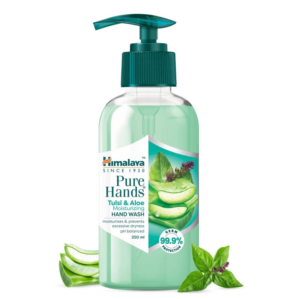 Himalaya Pure Hands Tulsi & Aloe Moisturizing Hand Wash - 750ml Himalaya Pure Hands Tulsi & Aloe Moisturizing Hand Wash - 750ml