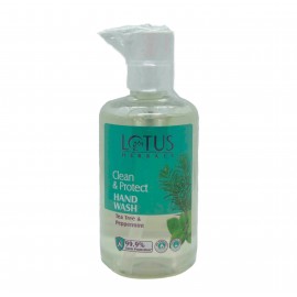 Lotus Herbals Clean & Protect Hand Wash Teatree & Peper