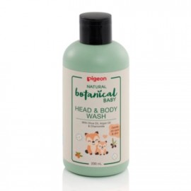 NATURAL BOTANICAL BABY HEAD BODY WASH 200ML