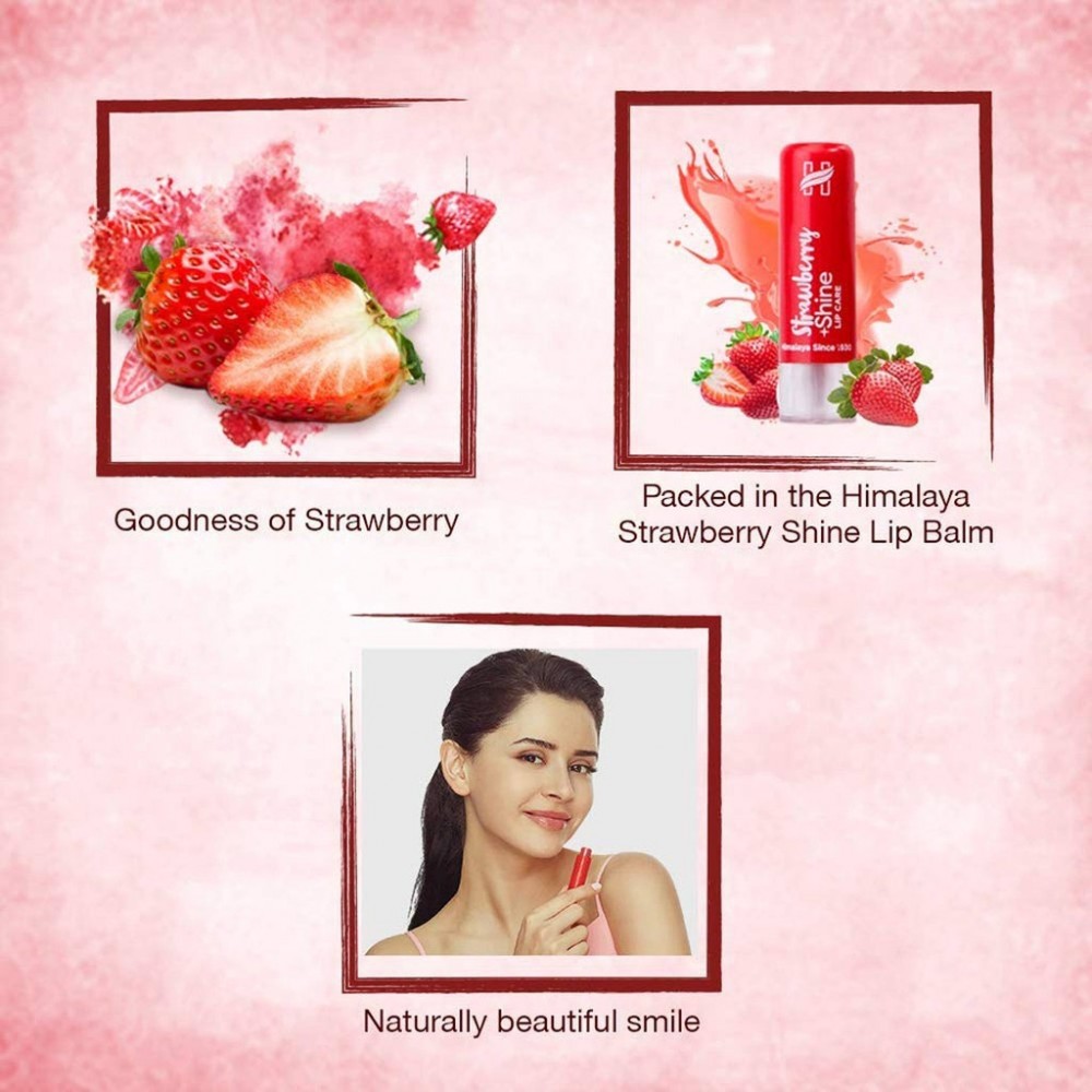 Himalaya Strawberry Shine Lip Care Himalaya Lip Care
