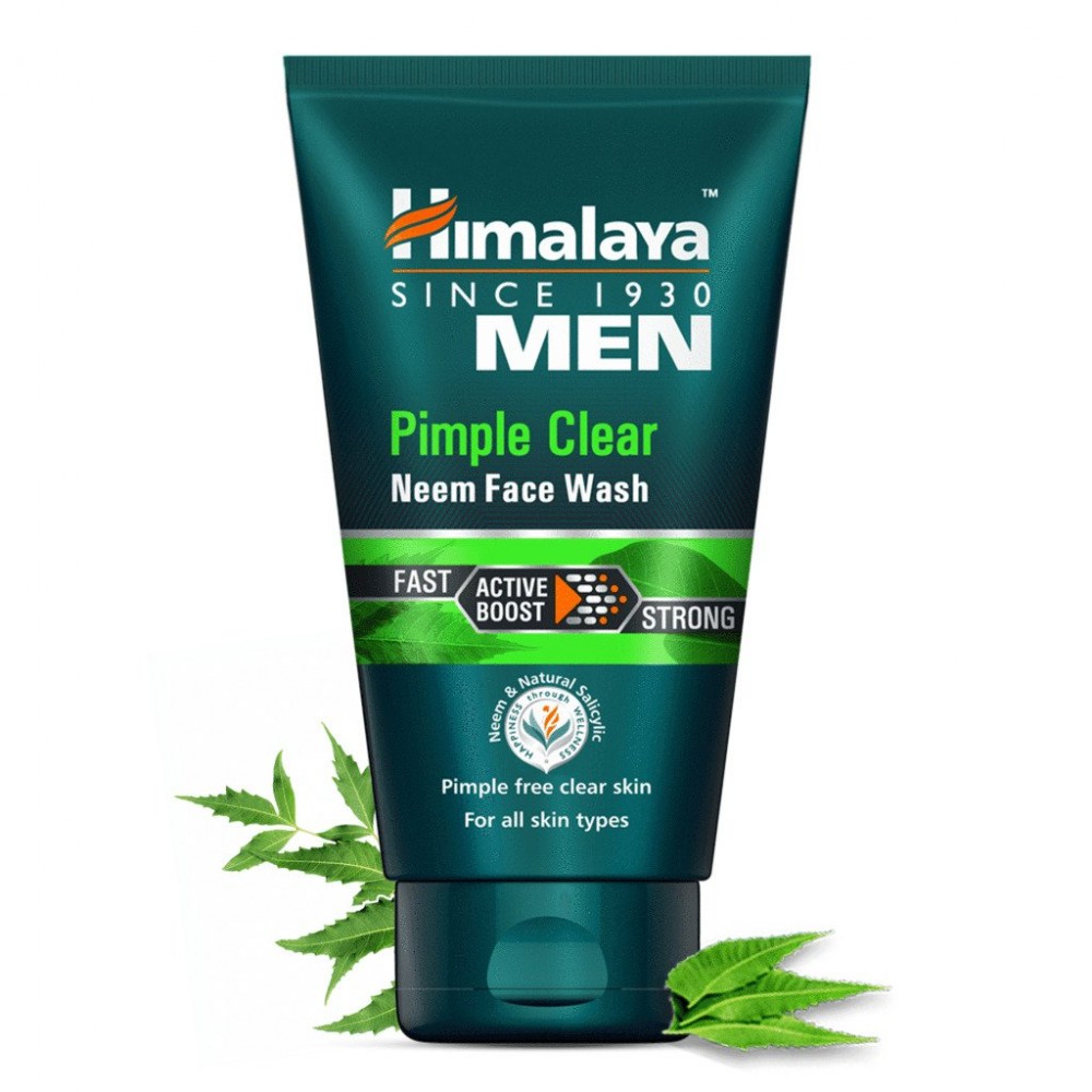 Himalaya Men Pimple Clear Neem Face Wash - 100ml Himalaya Men Pimple Clear Neem Face Wash - 100ml