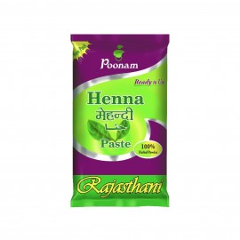 Poonam Ready To Use Herbal Paste Mehandi For Hair Conditioning 200gm