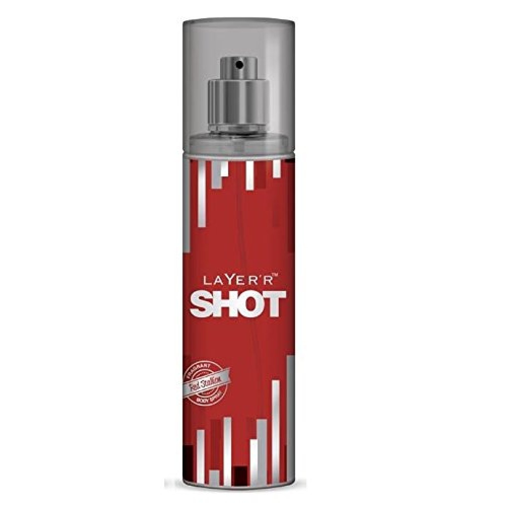 LAYER'R Shot Red Stallion Deodorant For Men - 135ml