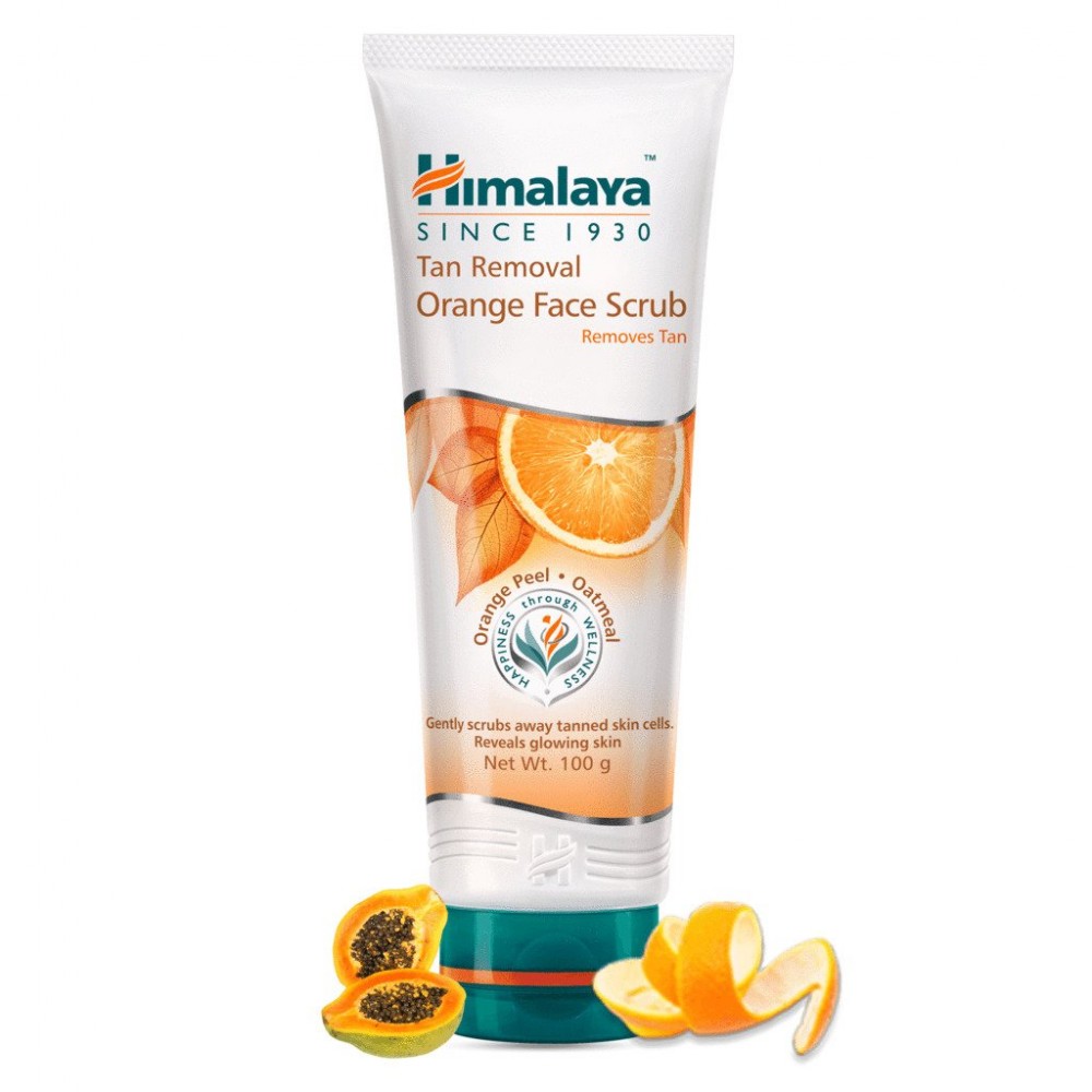 Himalaya Tan Removal Orange Scrub - 100ml Himalaya Tan Removal Orange Scrub - 100ml