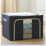 Storage Box Foldable Large Capacity Oxford Cloth Clothes Sundries Organizer Case for Household