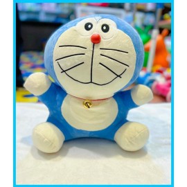 Doraemon Stuffed Soft Toy - Blue/White