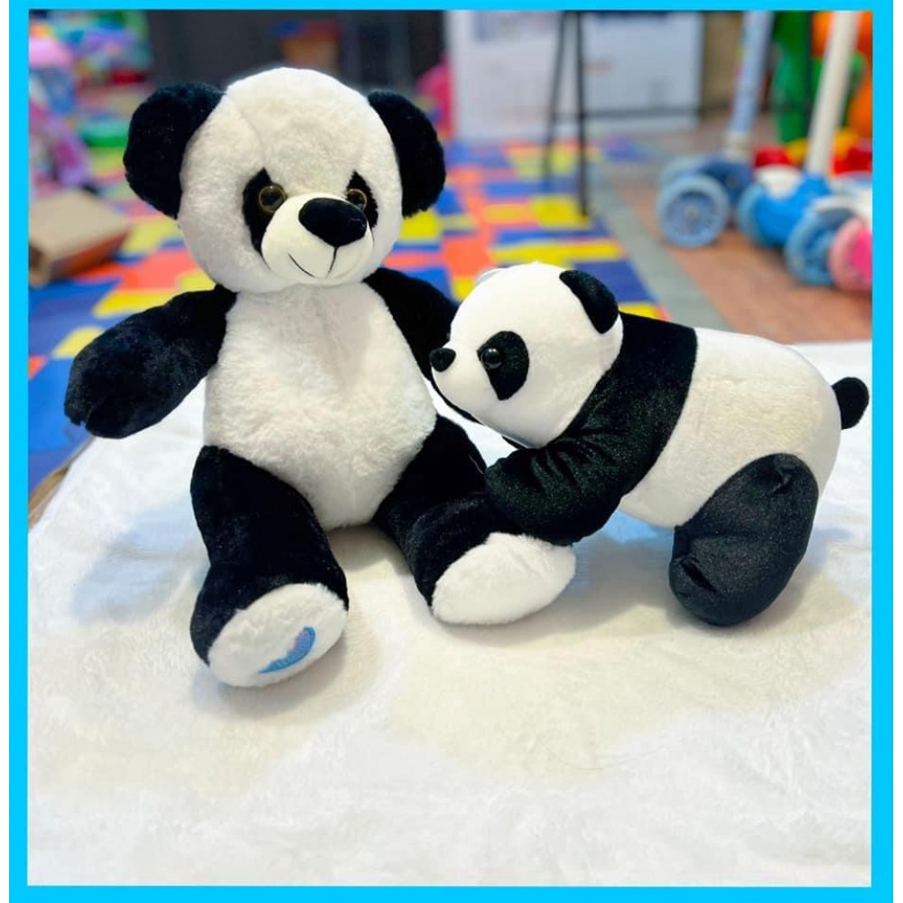 Panda Soft Stuffed Toy - Large |Black/White Panda Soft Stuffed Toy - Large |Black/White