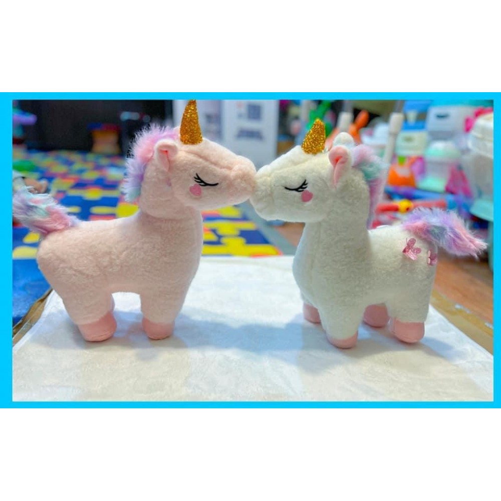 Unicorn Stuffed Soft Toy - Pink/White Unicorn Stuffed Soft Toy - Pink/White