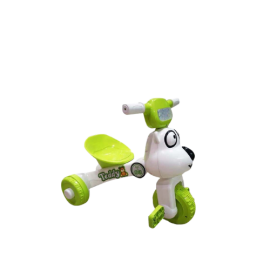 Teddy Foldable Tricycle with Music and Light for Kids
