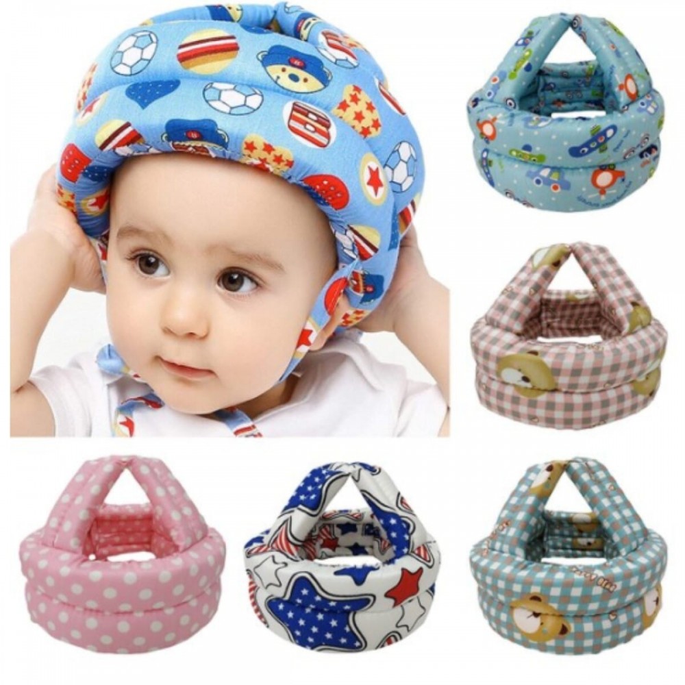 Baby Head Protector With Lace Lock Cushion Bumper Head Guard Safety Fabric Helmets Baby Head Protector With Lace Lock Cushion Bumper Head Guard Safety Fabric Helmets