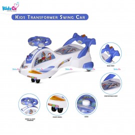 Transformer Swing Car with Music and Light for 2 years above Transformer Swing Car with Music and Light for 2 years above