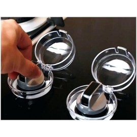 Transparent Gas/Oven Knob Cover For Baby Safety