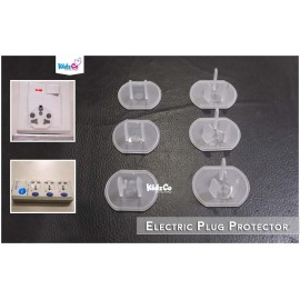 Plug Protector For Baby Safety | White | 9pcs