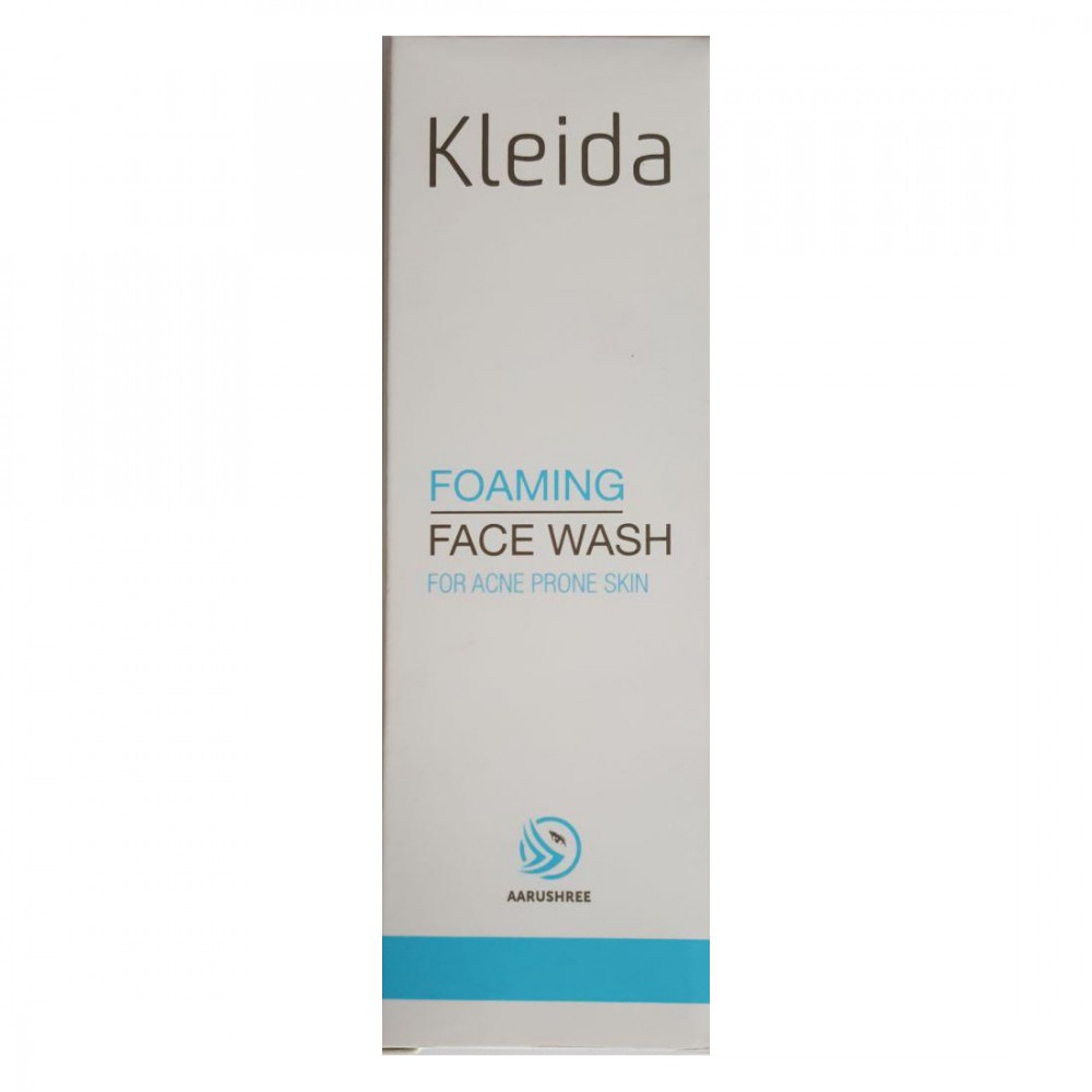 Kleida Foaming Face Wash, For Acne Prone Skin - 100g
