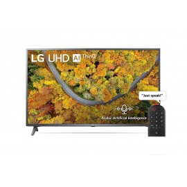 LG UHD 4K TV 55 Inch UP75 Series, 4K Active HDR WebOS Smart AI ThinQ