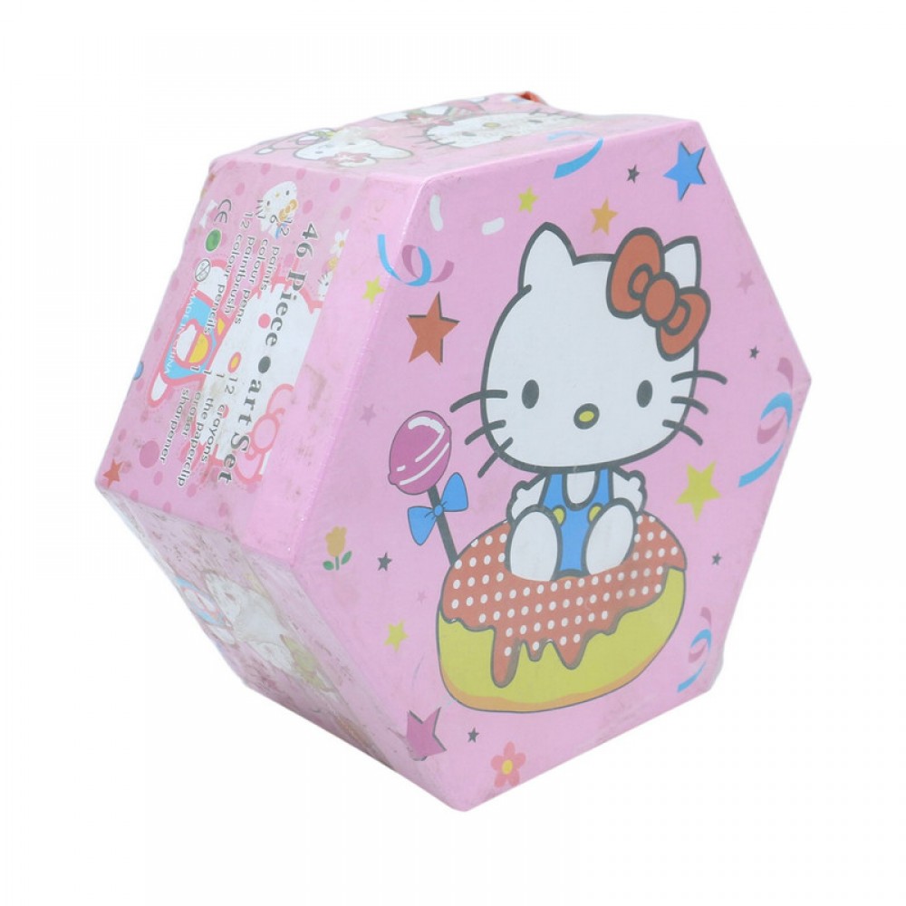 Hello Kitty Color Box 46 Pieces