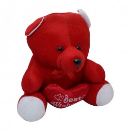 Bear Stuffed Doll - Red