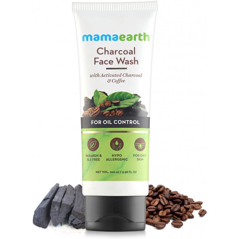 Mamaearth Charcoal Facewash for Oil Control - 100ml Mamaearth Charcoal Facewash for Oil Control - 100ml