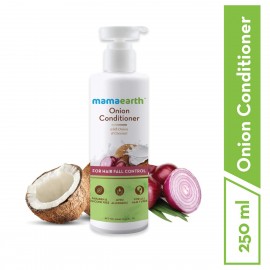 Mamaearth Onion Conditioner for Hair Growth and Hair Fall Control with Onion and Coconut - 250ml
