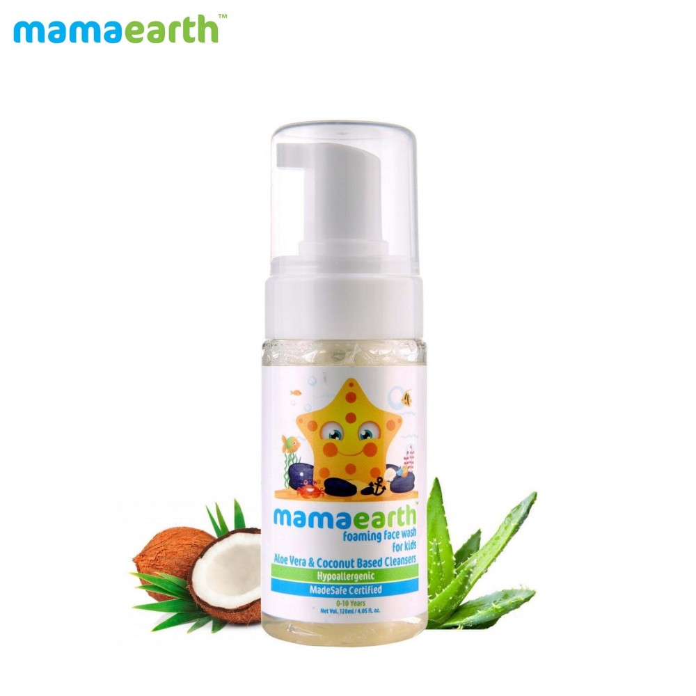 Mamaearth Foaming Facewash For Kids, 120Ml